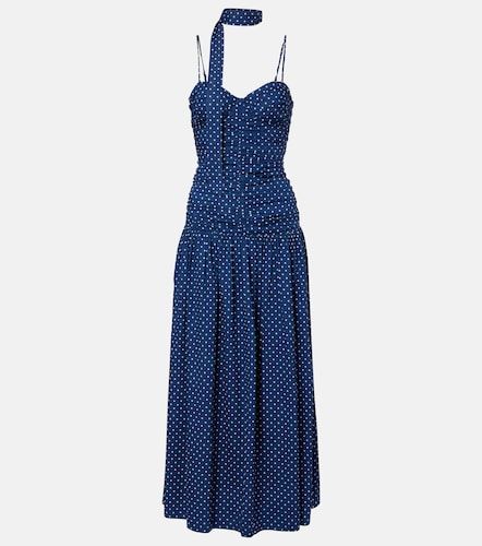Posse Robe midi Edie à pois - Posse - Modalova