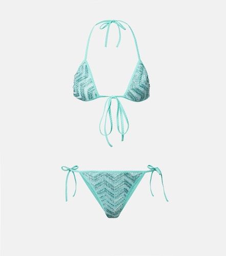 Haut de bikini Zigzag en lamé - Missoni - Modalova
