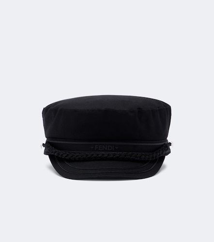 Fendi Casquette gavroche en coton - Fendi - Modalova