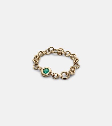 Bague Gravity Estrella en or 18 ct et émeraude - Spinelli Kilcollin - Modalova