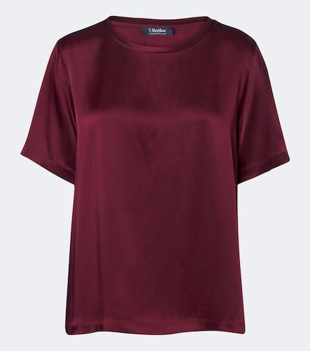 S Max Mara T-shirt en satin - 'S Max Mara - Modalova