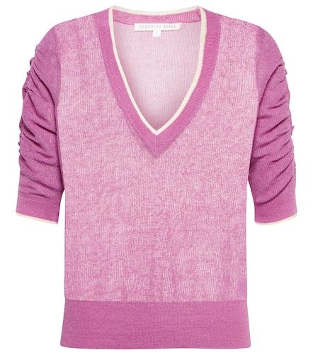 Pull Saville en lin mélangé - Veronica Beard - Modalova