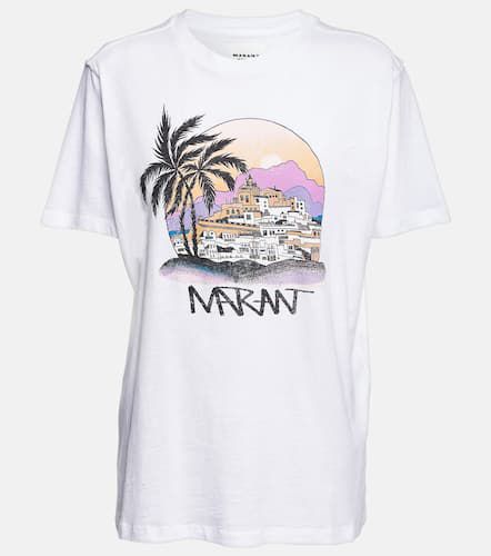 T-shirt Zewel en coton à logo - Marant Etoile - Modalova