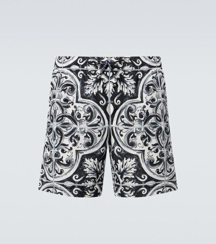 Short de bain Majolica - Dolce&Gabbana - Modalova