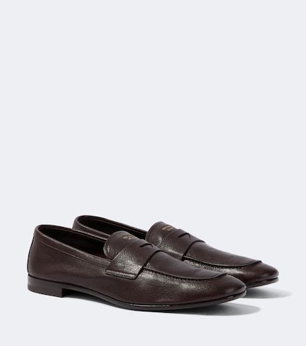 Prada Mocassins en cuir à logo - Prada - Modalova
