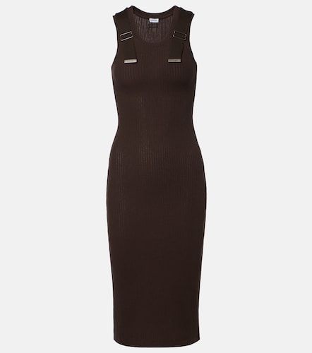 Loewe Robe midi en coton mélangé - Loewe - Modalova