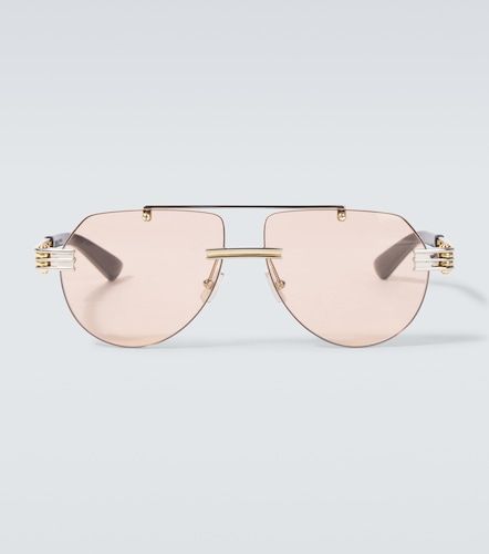 Lunettes de soleil Aviator - Bottega Veneta - Modalova