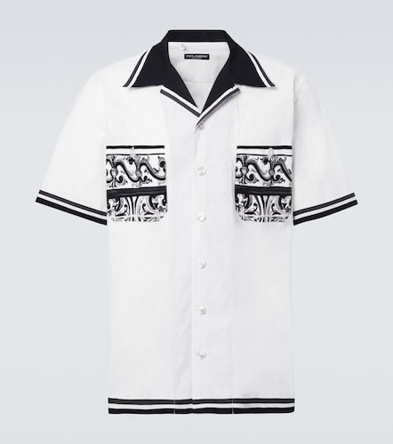 Chemise Majolica imprimée en coton - Dolce&Gabbana - Modalova