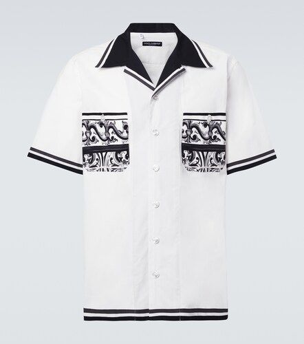 Chemise Majolica imprimée en coton - Dolce&Gabbana - Modalova
