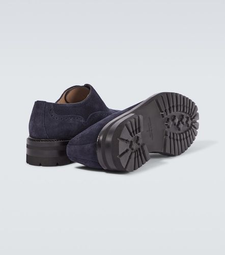 Derbies Norton en daim - Manolo Blahnik - Modalova