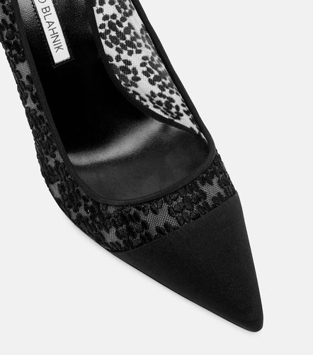 Escarpins Capcour 90 en dentelle - Manolo Blahnik - Modalova