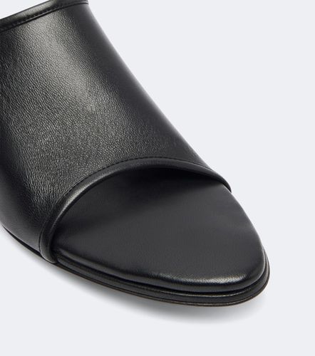 Mules compensées Stretch en cuir - Christen - Modalova