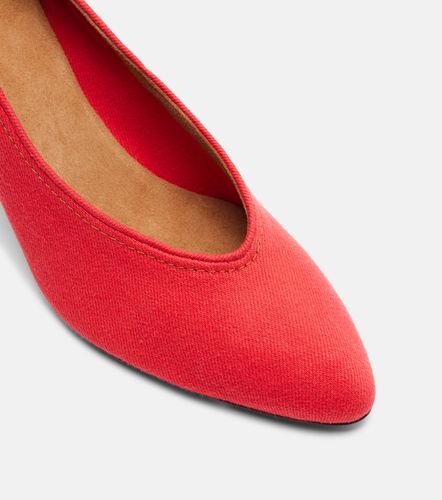 Versace Escarpins Tina en denim - Versace - Modalova