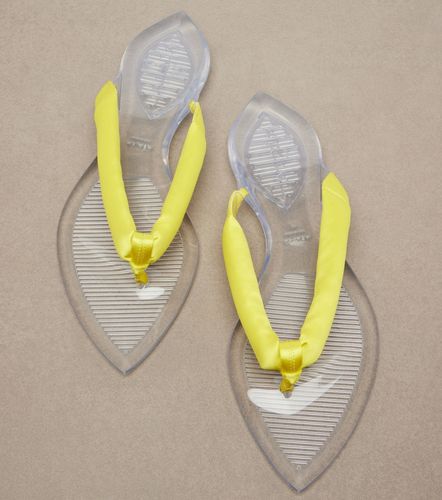 Alaïa Tongs Invisible en satin - Alaia - Modalova