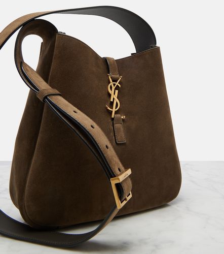 Sac porté épaule Le 5 À 7 Supple Small en daim - Saint Laurent - Modalova