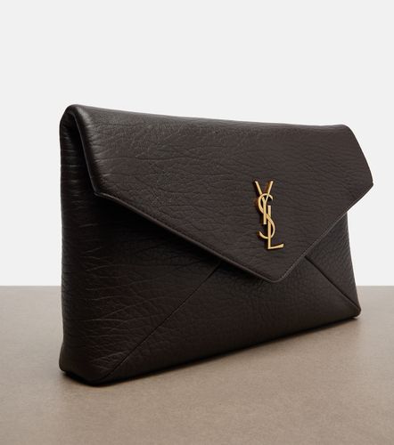 Pochette Cassandre en cuir - Saint Laurent - Modalova