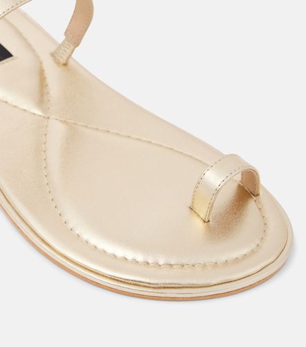 Mules Turi en cuir métallisé - A.Emery - Modalova