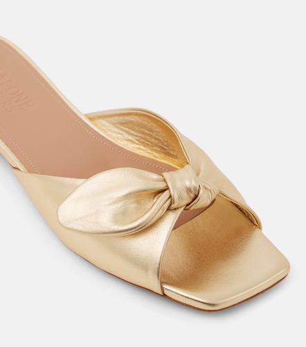 Mules Vargas 10 en cuir métallisé - Malone Souliers - Modalova
