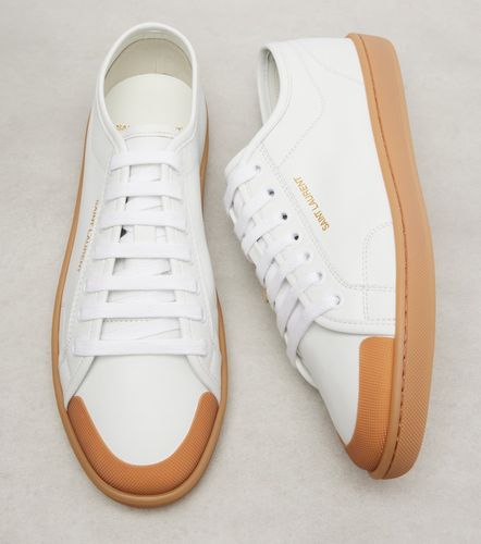 Saint Laurent Baskets Gym en cuir - Saint Laurent - Modalova