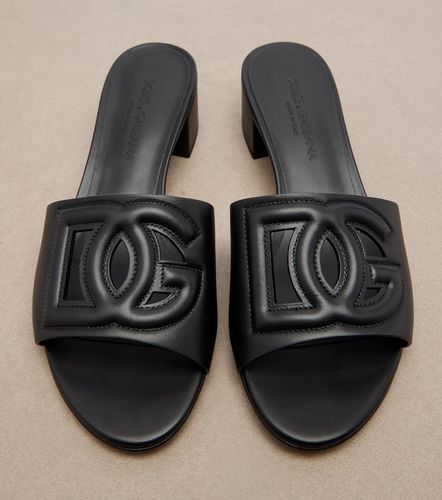 Dolce&Gabbana Mules DG en cuir - Dolce&Gabbana - Modalova