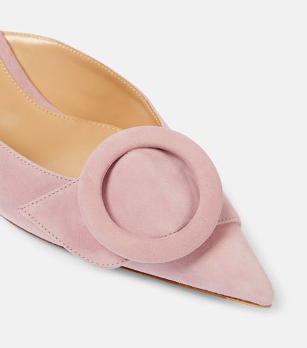 Mules Portofino 55 en daim - Gianvito Rossi - Modalova