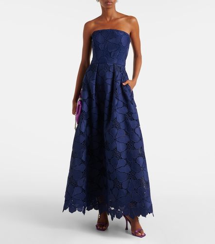 Elie Saab Robe longue en dentelle - Elie Saab - Modalova