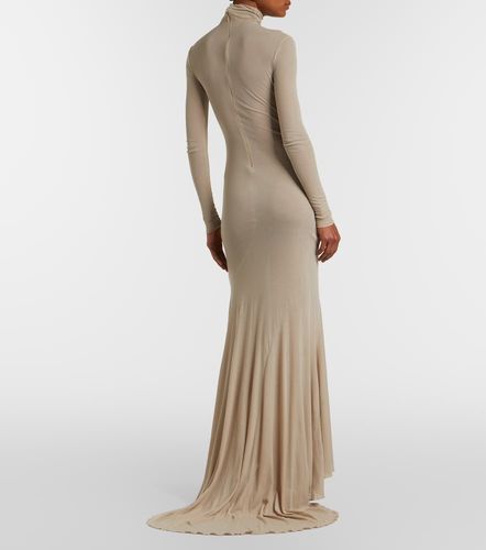 Mugler Robe longue en coton - Mugler - Modalova