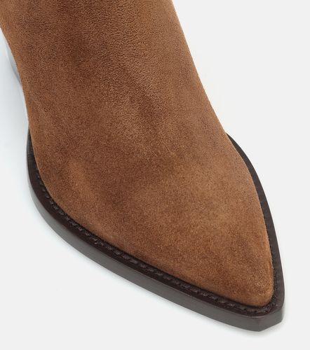 Bottines Theo 95 en daim - Saint Laurent - Modalova