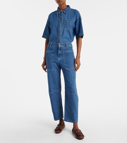 Jean tapered Farah à taille haute - Velvet - Modalova