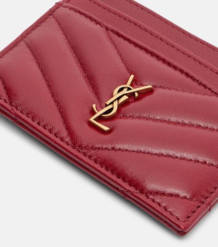 Porte-cartes Cassandre en cuir matelassé - Saint Laurent - Modalova