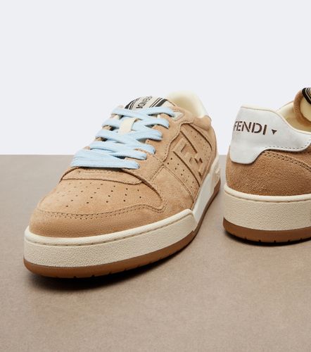 Fendi Baskets Fendi Match en daim - Fendi - Modalova
