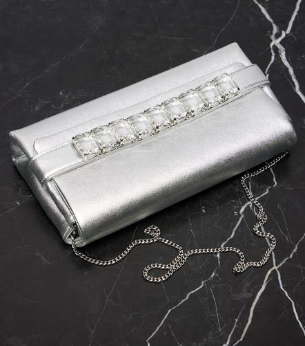 Pochette Kya en cuir métallisé - Jimmy Choo - Modalova