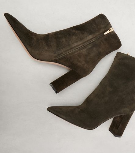 Bottines Lyell 85 en daim - Gianvito Rossi - Modalova