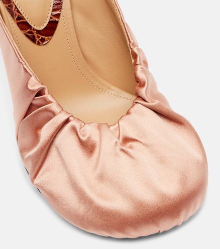 Dries Van Noten Mules 90 en satin - Dries Van Noten - Modalova