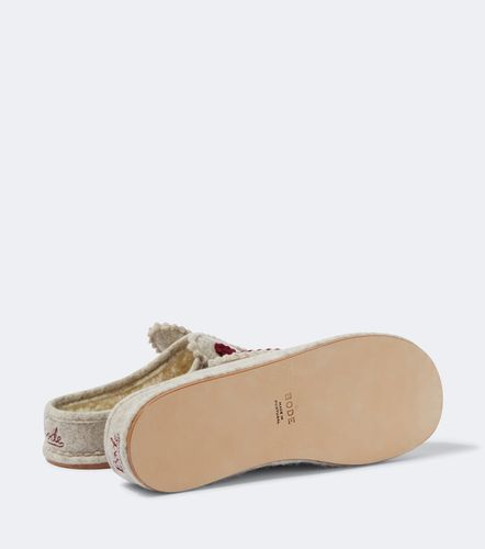 Bode Slippers en laine mélangée - Bode - Modalova
