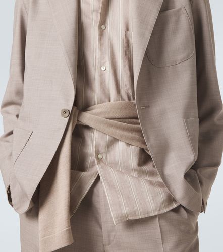 Stòffa Chemise en coton et soie à rayures - Stoffa - Modalova