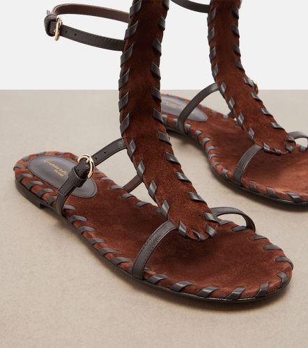 Sandales Zaira en daim et cuir - Gianvito Rossi - Modalova