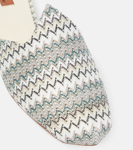 Missoni Mules Zig Zag en toile - Missoni - Modalova