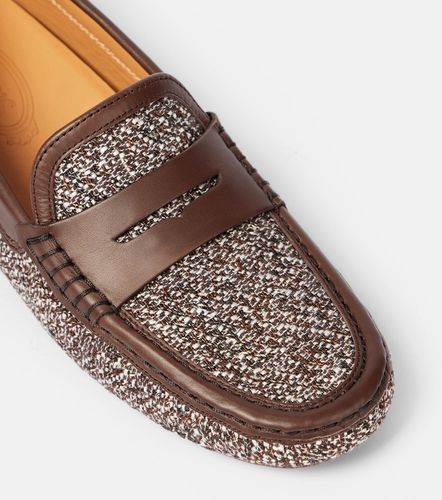 Mocassins Gommino en tweed et cuir - Tod's - Modalova