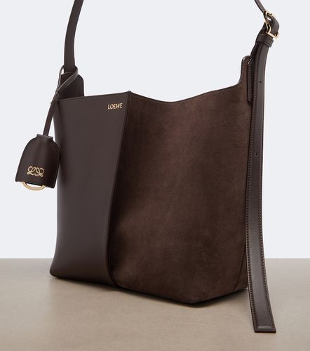 Sac seau Bilbao Medium en cuir - Loewe - Modalova