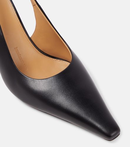 Escarpins slingback Chain Heel en cuir - JW Anderson - Modalova