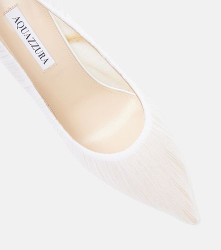 Escarpins Voile 105 en tulle et satin - Aquazzura - Modalova