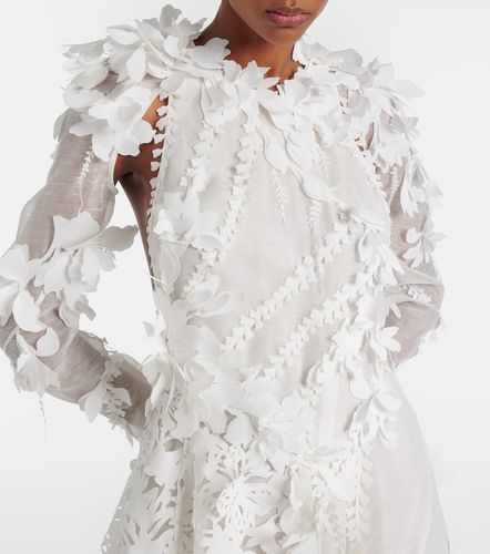Robe midi Tranquility en lin et soie - Zimmermann - Modalova