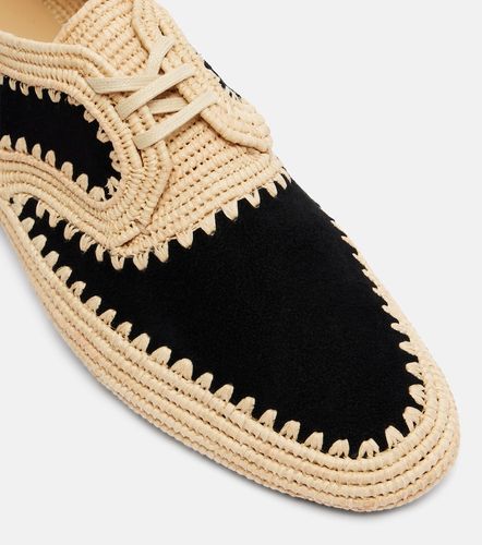 Derbies Strength en raphia et daim - Gabriela Hearst - Modalova