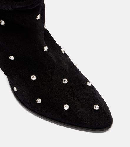 Bottines Lolya 90 en daim à ornements - Isabel Marant - Modalova