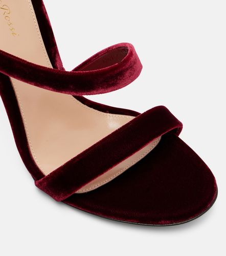 Sandales Opera 105 en velours - Gianvito Rossi - Modalova