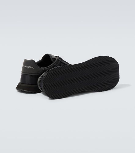 Baskets en toile et cuir - Dolce&Gabbana - Modalova