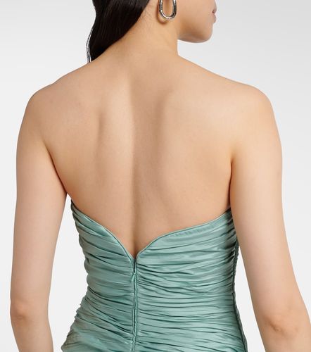 Robe bustier en taffetas - Marmar Halim - Modalova