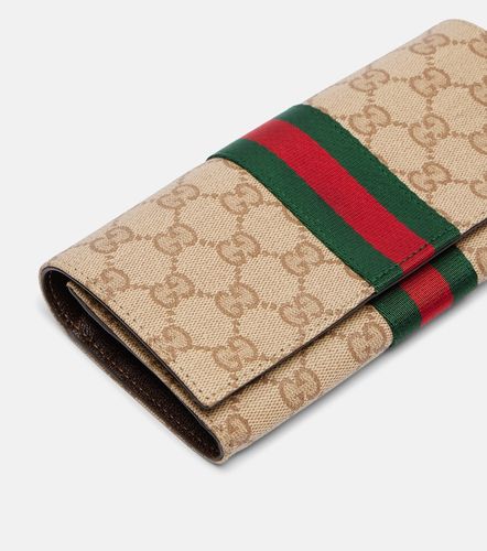 Portefeuille Essence en toile GG - Gucci - Modalova
