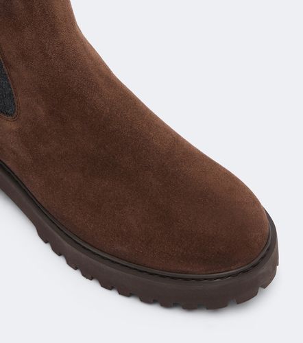 Bottines Chelsea Monili en daim - Brunello Cucinelli - Modalova